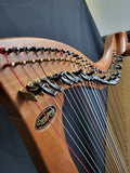 Dusty Strings Crescendo 34 Harp w/case (used)