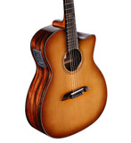 Alvarez AEG95CESHB Artist Elite Grand Auditorium Shadowburst Acoustic-Electric Guitar