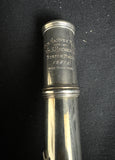 Wm. S Haynes Sterling Silver Flute, CL G#, 1937 (used)