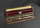 Wm. S Haynes Sterling Silver Flute, CL G#, 1953 (used)