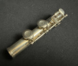 Wm. S Haynes Sterling Silver Flute, CL G#, 1942 (used)