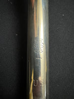 Wm. S Haynes Sterling Silver Flute, CL G#, 1942 (used)
