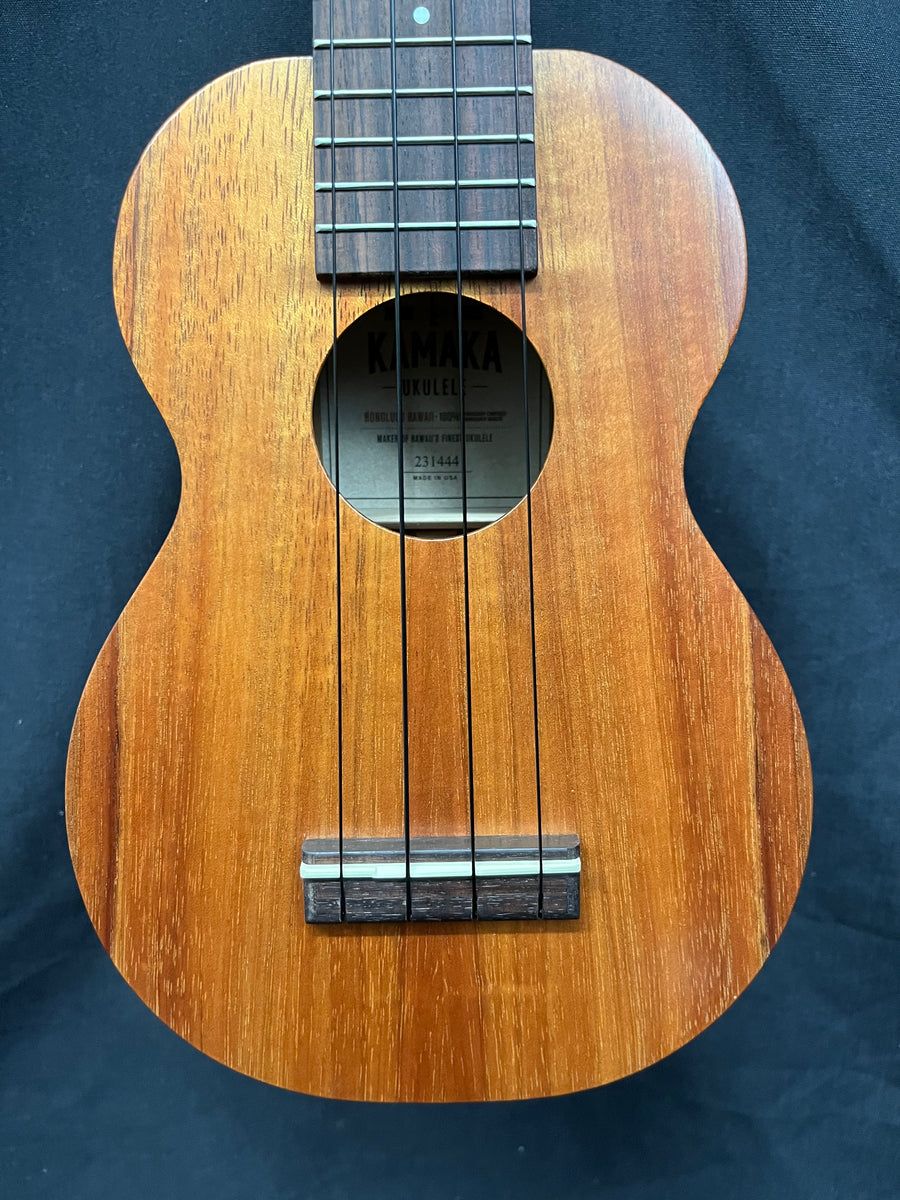 Kamaka HF-1 Standard Soprano Ukulele – House of Musical Kamaka HF-1 Standard Soprano Ukulele – House of Musical