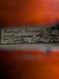 Rudoulph Doetsch 4/4 Violin (used)