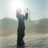 Sacred Forest Crystal Harp Meditation Chime, Celtic Moon D