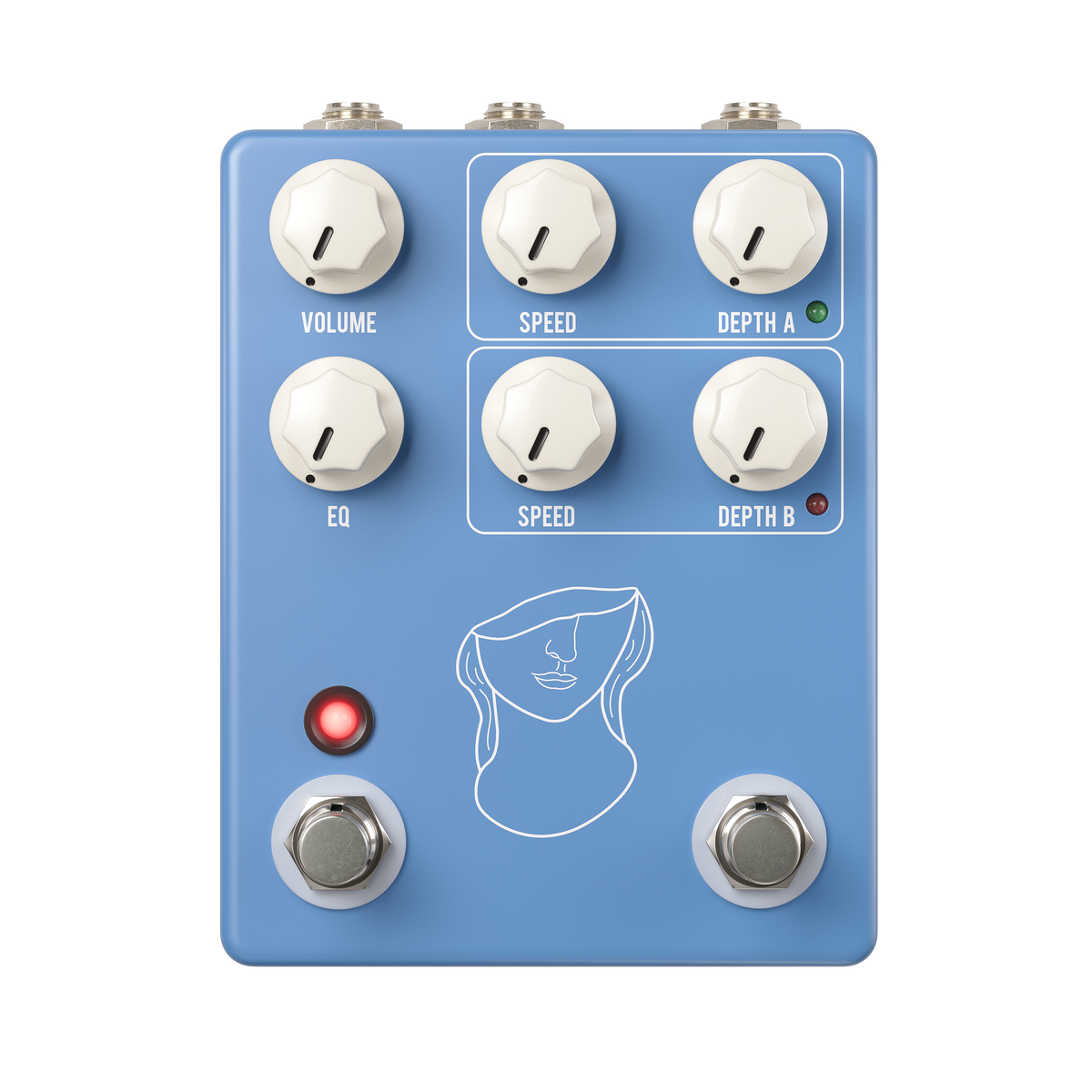 JHS Pedals ビブラート Artificial Blonde ArtificialBlondeFront_1200x120