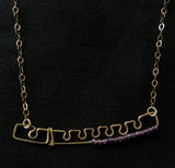 Handmade Wire-Wrapped Instrument Necklaces