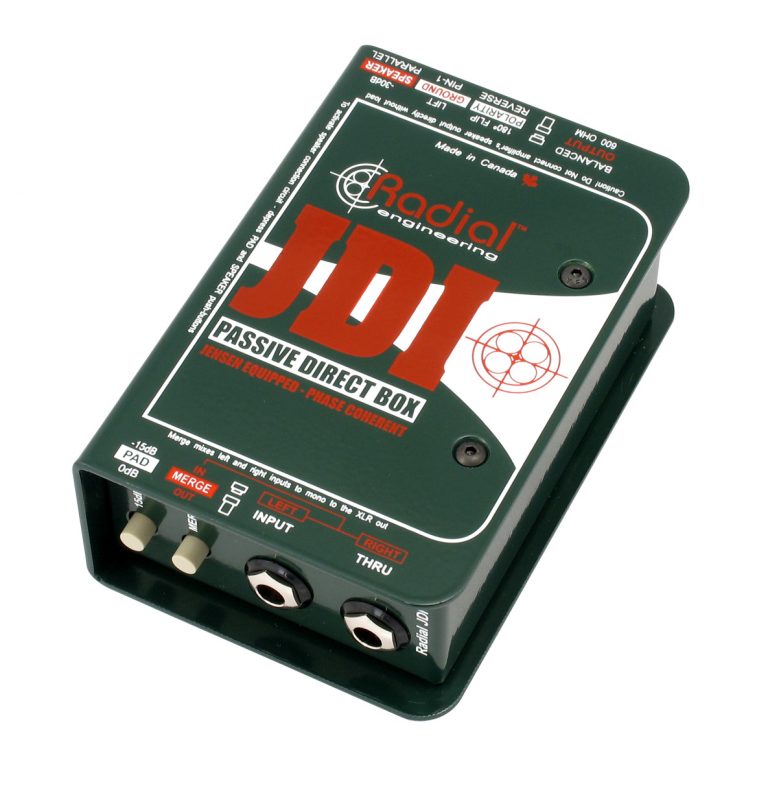 Radial JDI パッシブダイレクトボックス Radial JDI Passive Direct Box – House of Musical Traditions