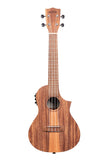 Kala KA-TK-C-CE Teak Tri-Top Concert Ukulele w/Cutaway & EQ