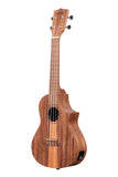 Kala KA-TK-C-CE Teak Tri-Top Concert Ukulele w/Cutaway & EQ