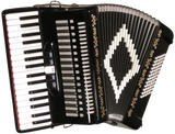 SofiaMari SM3472 72-Bass Piano Accordion