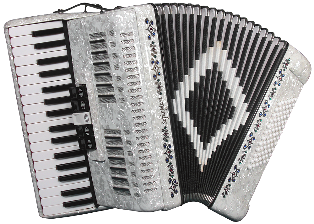 SofiaMari SM3472 72-Bass Piano Accordion – House of Musical Traditions