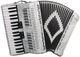 SofiaMari SM3472 72-Bass Piano Accordion