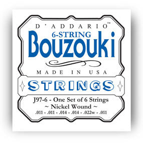 D'Addario Greek Bouzouki 6-String Set