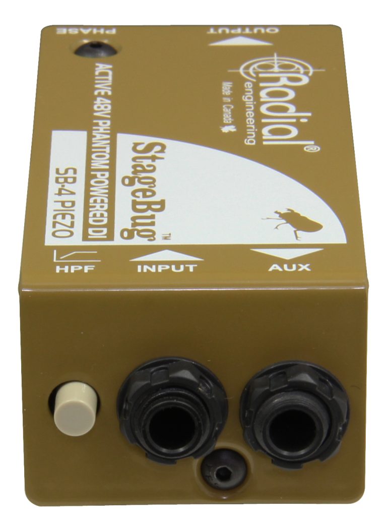 Radial SB-4 Stagebug Active Piezo Direct Box – House of Musical