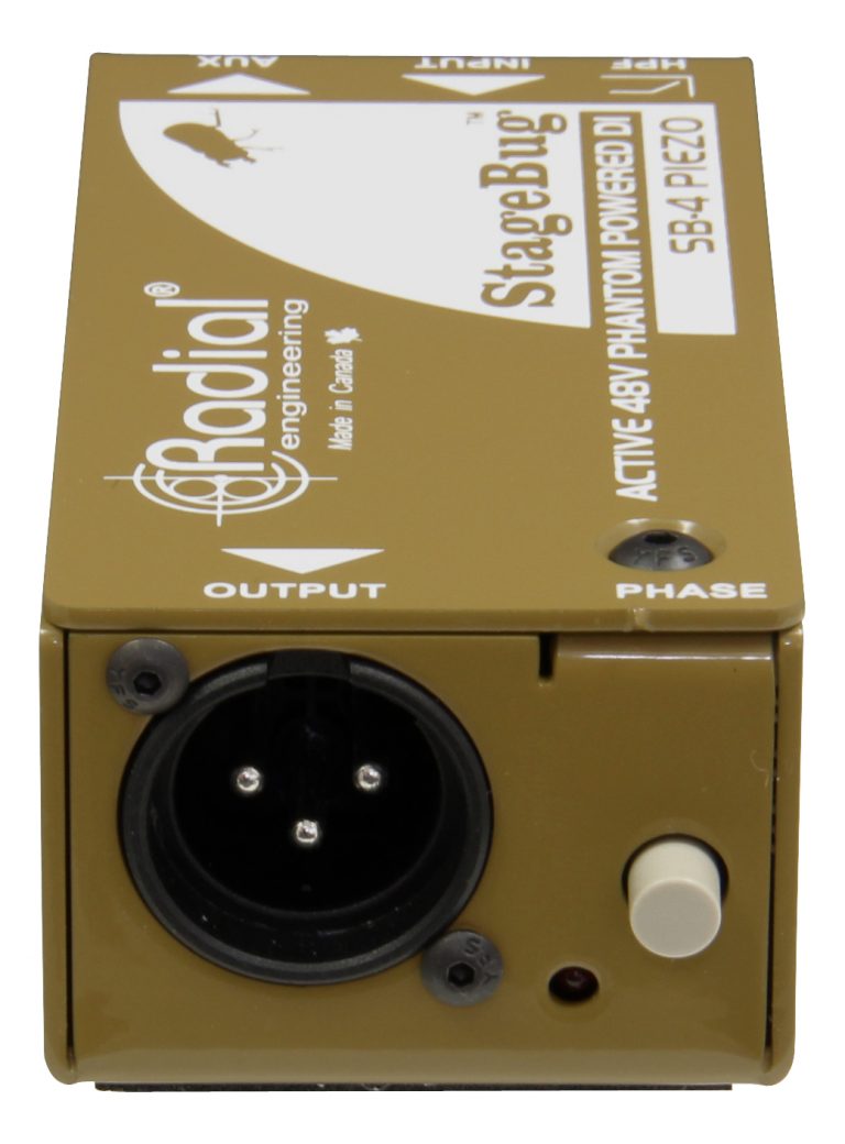 Radial SB-4 Stagebug Active Piezo Direct Box – House of Musical