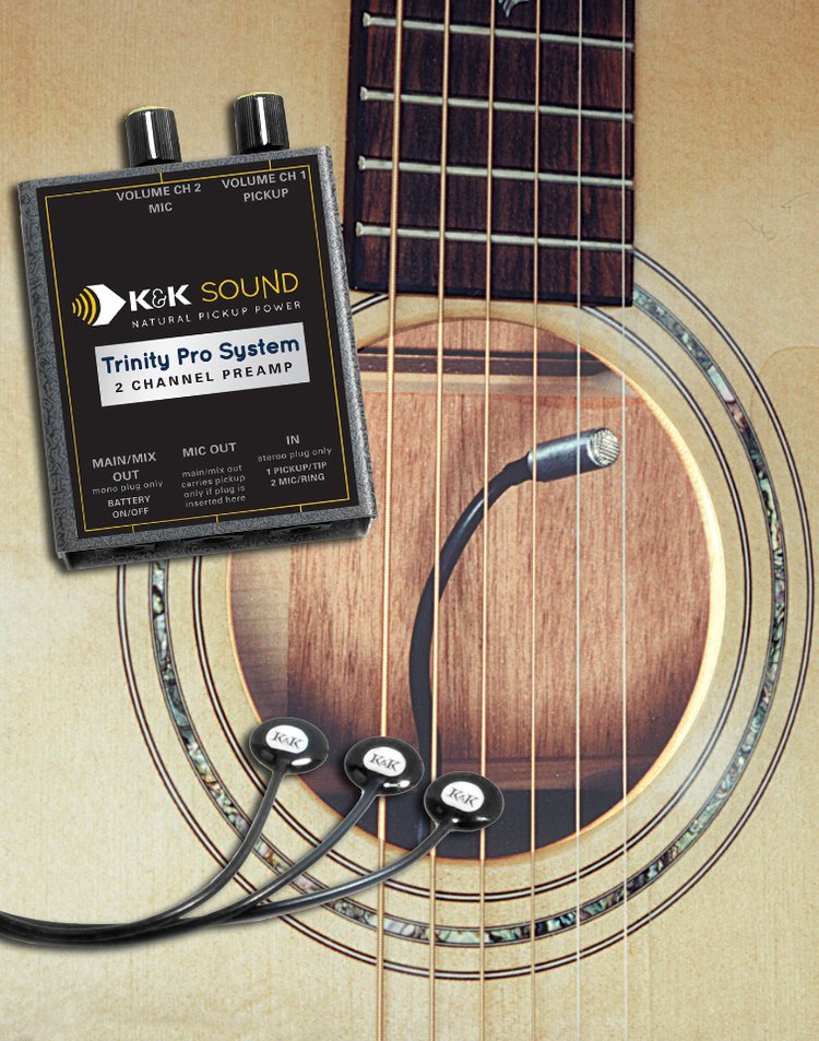 K&K Trinity Pro System (Mini for Steel String Guitar) – House of Musical  Traditions