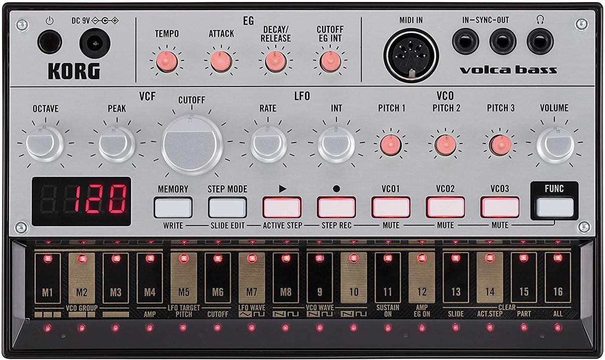 Korg Volca Analogue Bass Machine – House of Musical Traditions