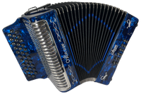Alacran NAL-3412-DLX Deluxe Button Accordion