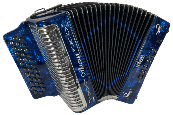 Alacran NAL-3412-DLX Deluxe Button Accordion