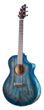 Breedlove ECO Pursuit Exotic S Concert Blue Eyes CE Myrtlewood Acoustic-Electric Guitar