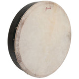 Roosebeck Pretuned Mulberry Bodhran, Cross-Bar, 18 x 3.5, Black