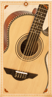 H. Jimenez LBQ1E Acoustic-Electric Bajo Quinto