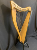 Dusty Strings Ravenna 26 Harp, Full Levers, w/case & stand (used)