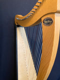 Dusty Strings Ravenna 26 Harp, Full Levers, w/case & stand (used)