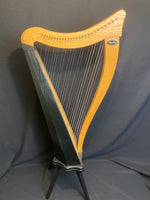 Dusty Strings Ravenna 26 Harp, Full Levers, w/case & stand (used)