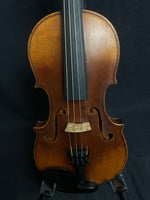 4/4 Violin with Lion Head Scroll, ca. 1880 (used)