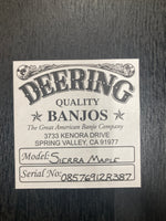 Deering Sierra Maple 5-String Banjo (used)