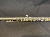 Yamaha YFL362 Open-Hole Flute, Silver Head (used)
