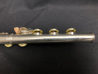 Yamaha YFL362 Open-Hole Flute, Silver Head (used)