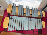 Sonor Orff Meisterklasse Tenor-Alto Metallophone Chromatic Set, TAKM10 & TAKM20 (used)