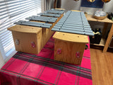 Sonor Orff Meisterklasse Tenor-Alto Metallophone Chromatic Set, TAKM10 & TAKM20 (used)