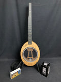 Tranjo Travel Banjo w/ K&K Hot Spot and Electro-Harmonix Headphone Amp