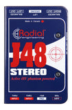 Radial J48 Stereo Active Direct Box