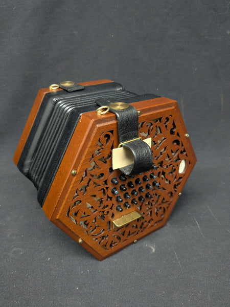 R. Morse & Co. 48 Button English Concertina (used)