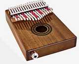 17 Note Kalimba with Pickup - Acacia