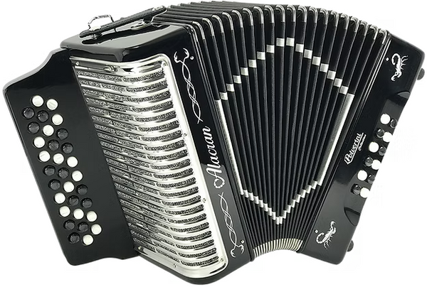 Alacran AL3112 GCF Button Accordion – House of Musical Traditions Alacran AL3112 GCF Button Accordion – House of Musical Traditions