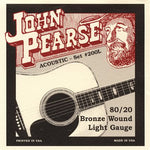 John Pearse 80/20 Bronze Wound Light Gauge Strings (#200L)