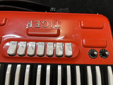 Titano Tiger 120-bass Piano Accordion Combo'Cordion (used)