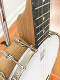 Deering Vega White Oak Openback Banjo, 11-inch