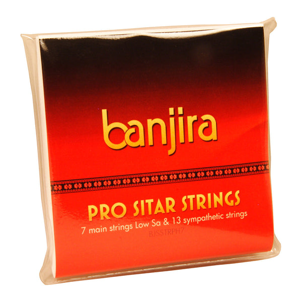 Banjira Pro 7-string Sitar String Set - Heavy
