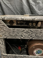1977 Fender Deluxe Reverb Snakeskin Amp w/EV SP12 (used)