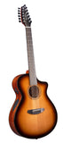 Breedlove Organic Solo Pro Concert Edgeburst 12 String CE Acoustic-Electric Guitar