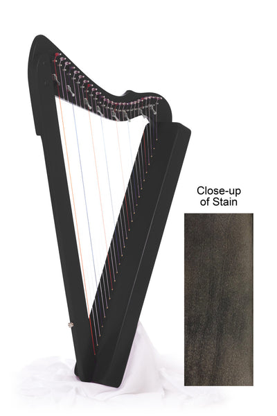 Harpsicle "Sharpsicle" 26-String Folk Harp, Black