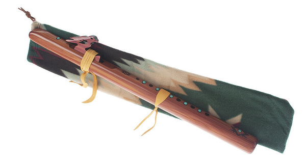 Native American style flutes at House of Musical Traditions