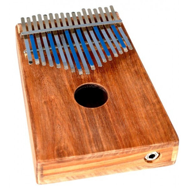 Gecko 8 Key Kalimba African Finger Thumb Piano Full Veneer Camphor Wooden Keyboa